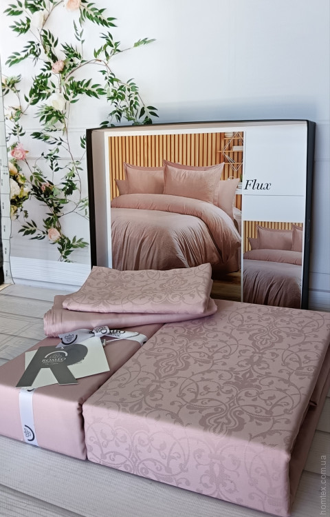 Постельное белье Romeo Home сатин - жаккард Flux евро