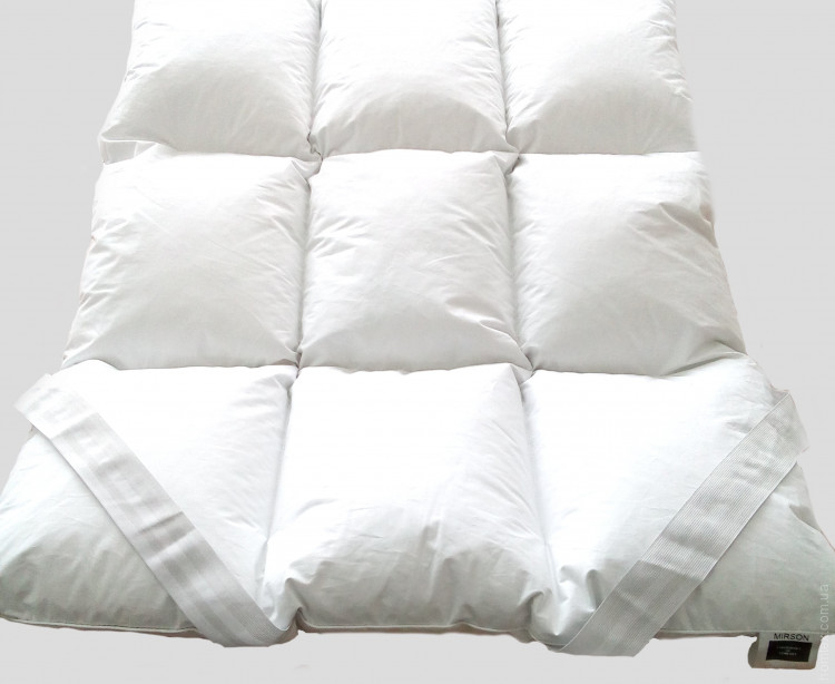 Перина-наматрасник Mirson DeLuxe пух 50% 90x200 см
