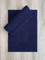 Набір рушників для ніг Cotton Box із 2 шт. 50х70 см темно-синій