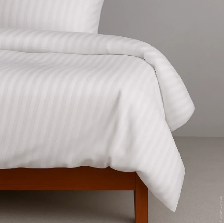 Пододеяльник U-tek Сатин Boston White Stripe 220х240 см