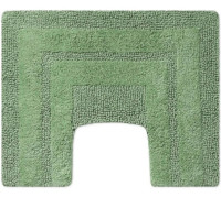 Коврик для ванной PHP Sirio salvia 50x40 см с вырезом под унитаз