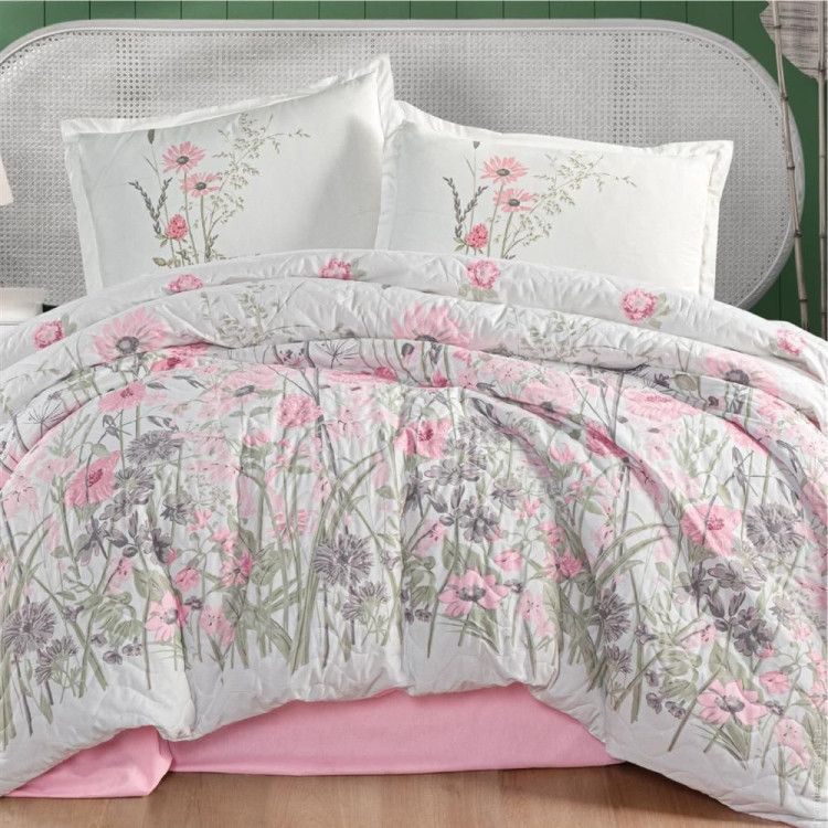 Постільна білизна зі стьобаним підковдрою - покривалом Aran Clasy Angola євро