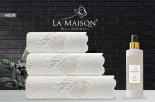 Набор полотенец La Maison Meor из 3 шт. 30х50 см+ 50х90 см +70x140 см с парфюмом