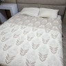 Муслиновое покрывало Moss Home 230x250 см Листики крем - беж Муслиновое покрывало Moss Home 230x250 см Листики крем - беж