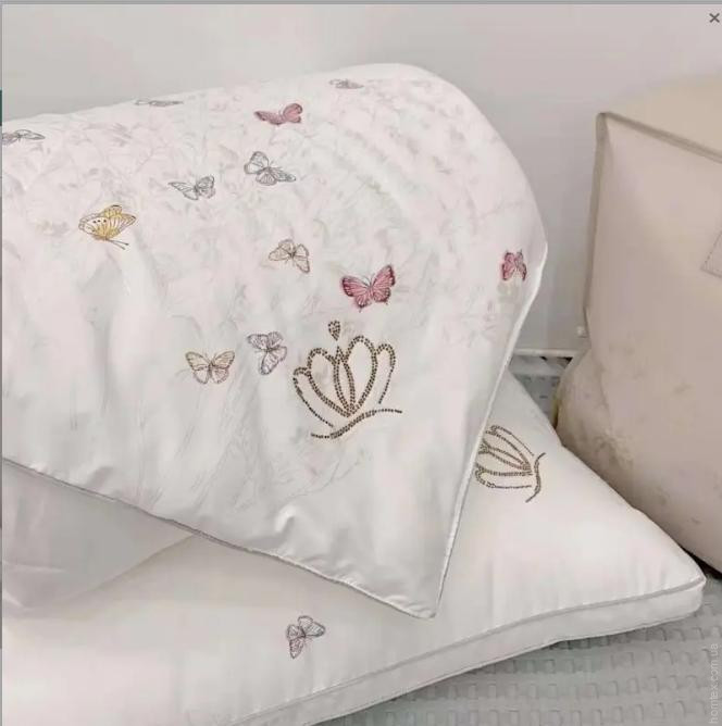 Ковдра бамбукова Santfair 200х220 см (50% бамбук, 50% мікрогель)