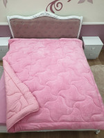 Одеяло плюшевое Welsoft Zeron розовое 195x215 см