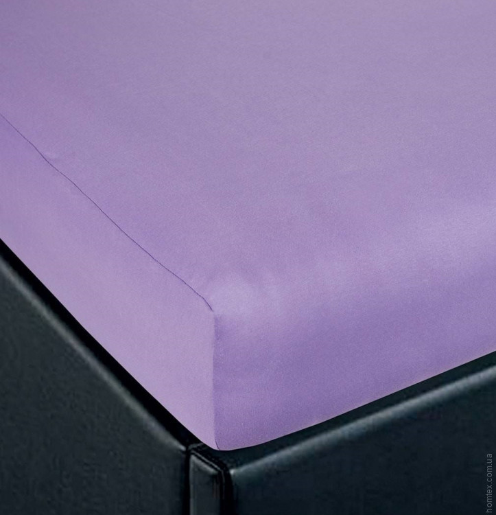 Простынь на резинке Lodex Lilac/фиолетовый 120x200x25 см