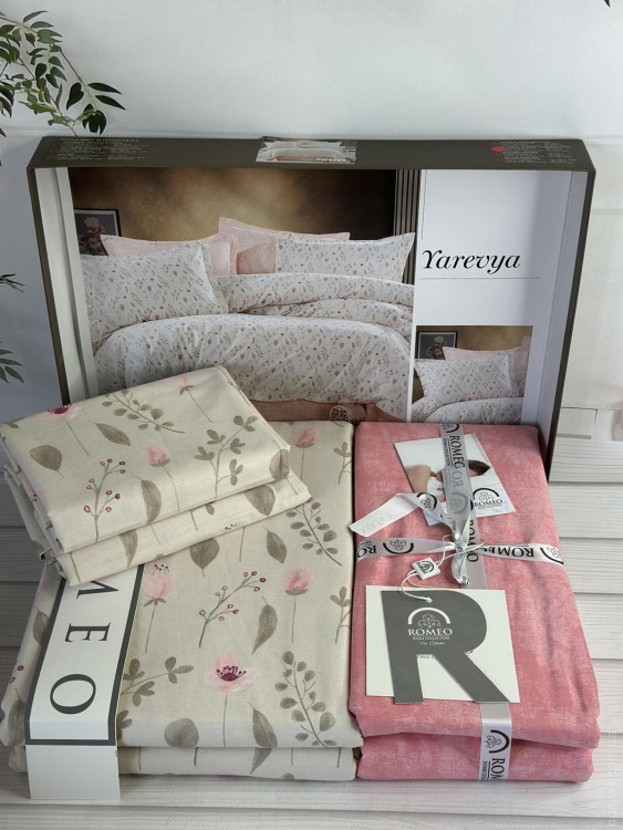 Постільна білизна поплін Romeo Home Yarevya євро