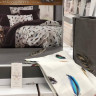 Постільна білизна Maison Dor Plum Volante Grey євро