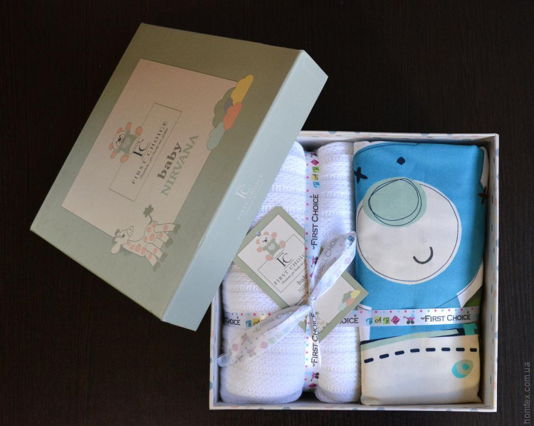 Постільна білизна First Choice Baby Digital Satin Nirvana Joyce з пледом-покривалом для малюків