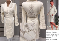 Халат + тапки Nusa NS-4080 крем