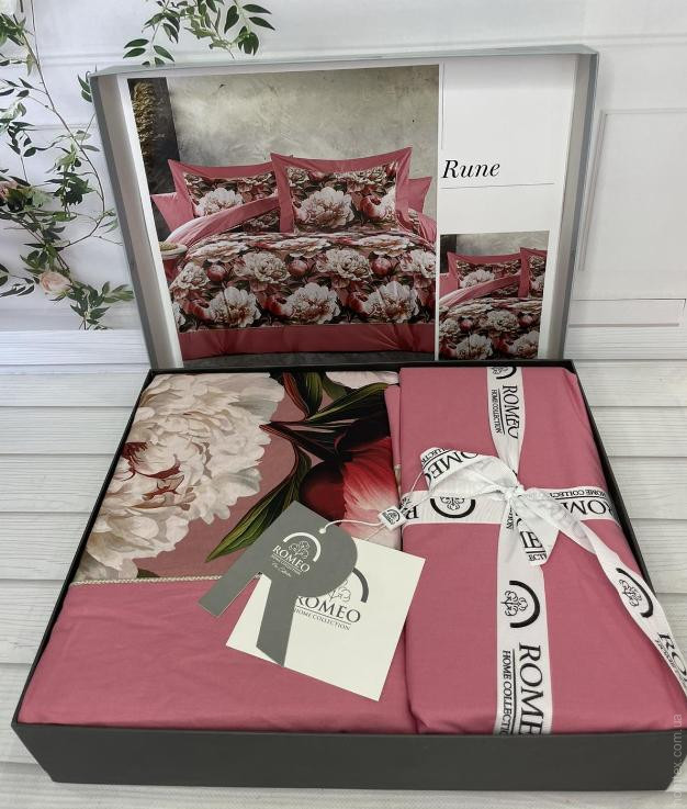 Постільна білизна Romeo Home поплін Rune євро
