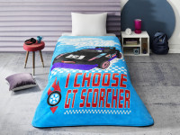 Плед детский Tac Disney Hot Wheels Lets Race 160x220 см 