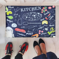 Килимок для кухні Kitchen 2810-20 45x70 см