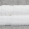 Набор махровых полотенец Pavia Senga beyaz из 2 шт.(50x85 см + 70x140 см)
