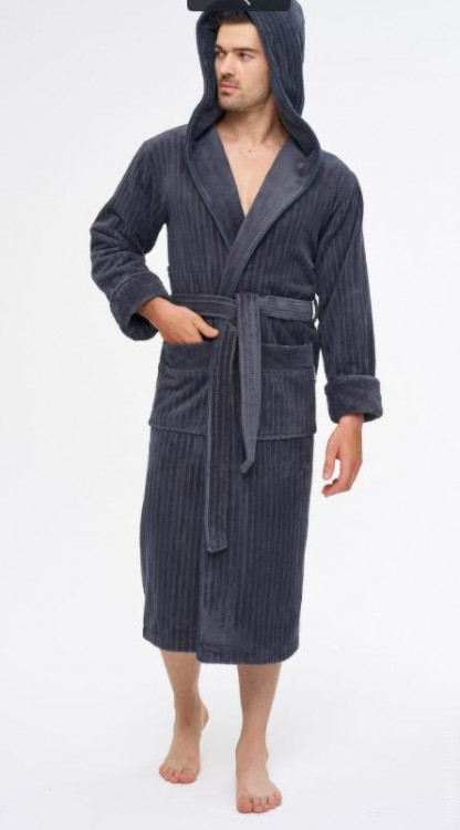 Халат Nusa ns 1335 antrasit Халат Nusa ns 1335 antrasit