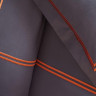 Постельное белье MieCasa сатин - Milano antrasit-turuncu антрацит-оранжевое евро макси