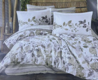 Постільна білизна зі стьобаним підковдрою - покривалом Aran Clasy Azura євро