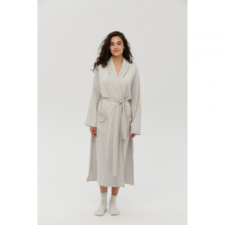 Халат Lotus Home Affi grey S/M