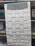 Набір бавовняних килимків для ванної Maco Cotton з 2 шт. 50x60 см + 60x100 см модель 33