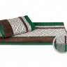 Полотенце махровое Hobby Nazende зеленый - коричневый 50x90 см