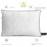 Подушка антиаллергенная Mirson Eco Silver 40x60 см, №141, средняя