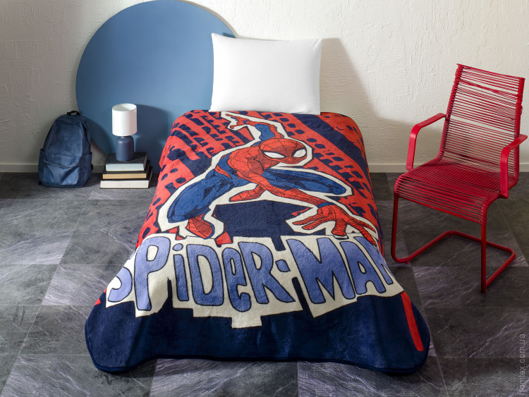 Плед детский Tac Disney Spiderman Block 160x220 см