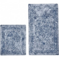 Набор ковриков Arya Damaks Голубой 2 предмета 60х100 см + 60x50 см