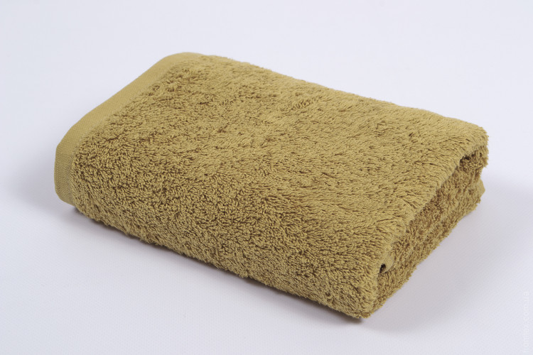 Рушник Iris Home Отель Гірчичний golden olive 50x90 см