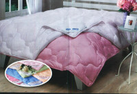 Одеяло Le Vele силиконизированное  двуслойное 195*215 см розовое