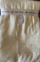Махровая простынь Doruk Tekstil 200x220 см Cream