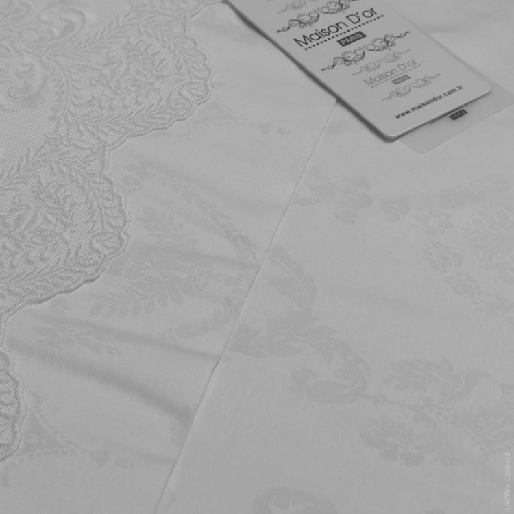 Постільна білизна Maison Dor Mirabella Dantela White (біла) євро