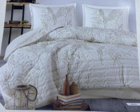Постільна білизна зі стьобаним підковдрою - покривалом Aran Clasy Betina євро