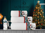 Набор полотенец La Maison Monte из 3 шт. 30х50 см+ 50х90 см +70x140 см с парфюмом
