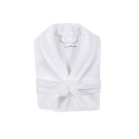Халат махровий Lotus Home Basic Soft білий S