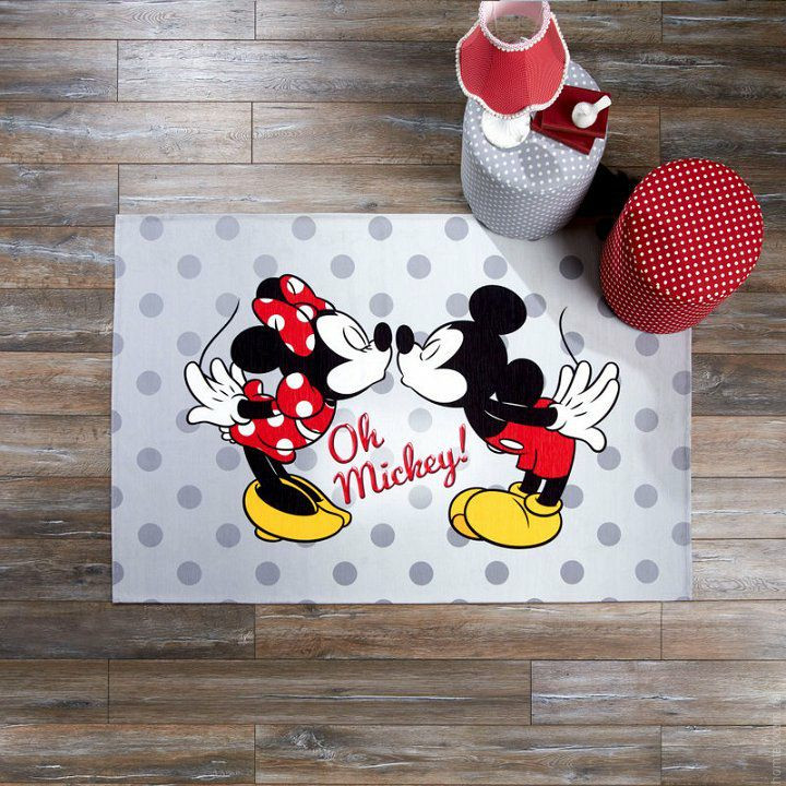Коврик в детскую комнату TAC Disney Minnie&Mickey Love 120x180 см