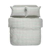 Постельное белье Lotus Home Checked Caledonia мятный евро