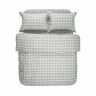 Постельное белье Lotus Home Checked Caledonia мятный евро
