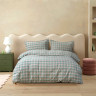 Постельное белье Lotus Home Checked Caledonia мятный евро