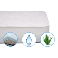 Наматрасник Mirson Стандарт Silk Aloe Vera 60x120 см, №295 (непромокаемый на резинке по периметру)
