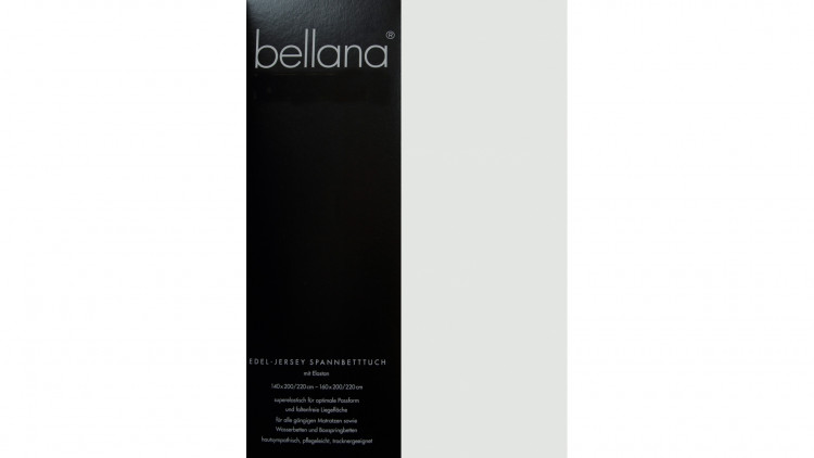 Простынь на резинке Bellana трикотажная Эксклюзив 90-100х200+25 см цвет серебро