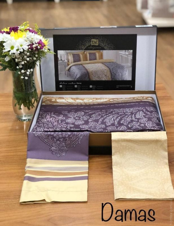 Постельное белье TAC Deluxe Damas евро