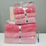 Набор махровых полотенец Zeron 50x90 см из 3 шт. 690 г/м2, розовый