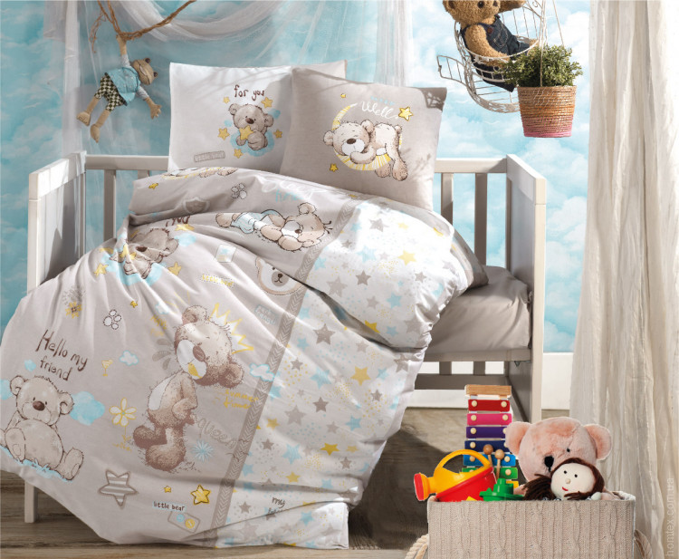 Постельное белье Aran Clasy Ranforce Little Bear для малышей Постельное белье Aran Clasy Ranforce Little Bear для малышей