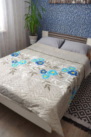 Стьобаний підковдра-ковдра 4 сезони LightHouse Flower 200х220 см 