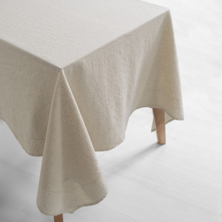 Скатертина з льону Lotus Home Arasa 150х200 см