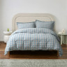 Постельное белье Lotus Home Checked Caledonia голубой евро