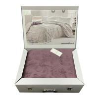 Махровая простынь Maison D'or Sanda Lilac 220x240 см