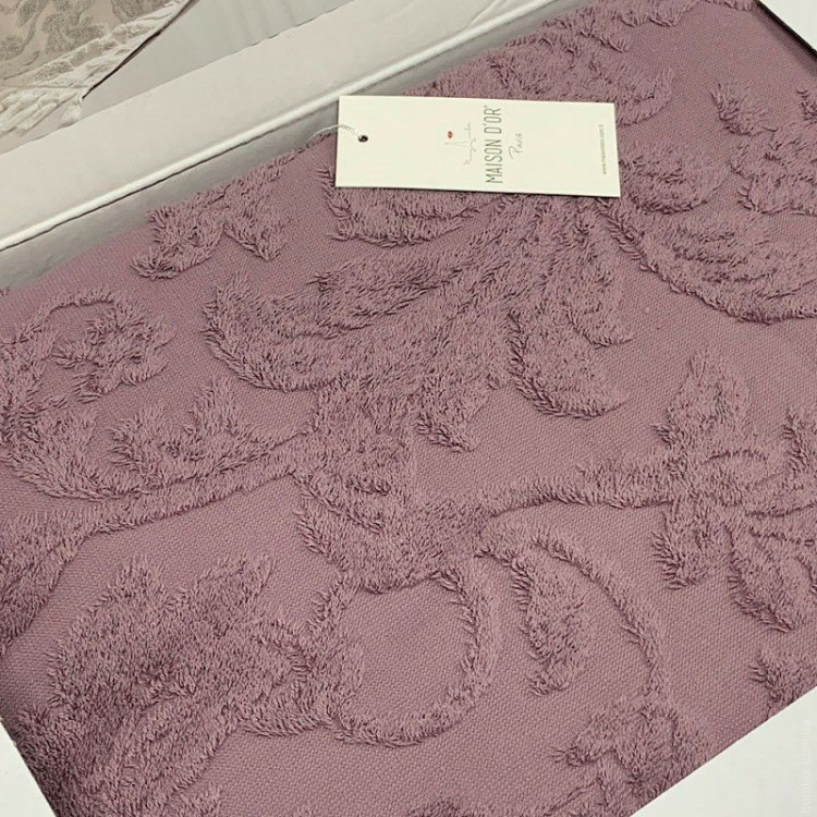 Махрове простирадло Maison D'or Sanda Lilac (бузкове) 220x240 см