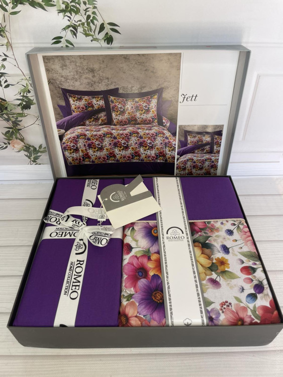 Постельное белье Romeo Home поплин Jett евро